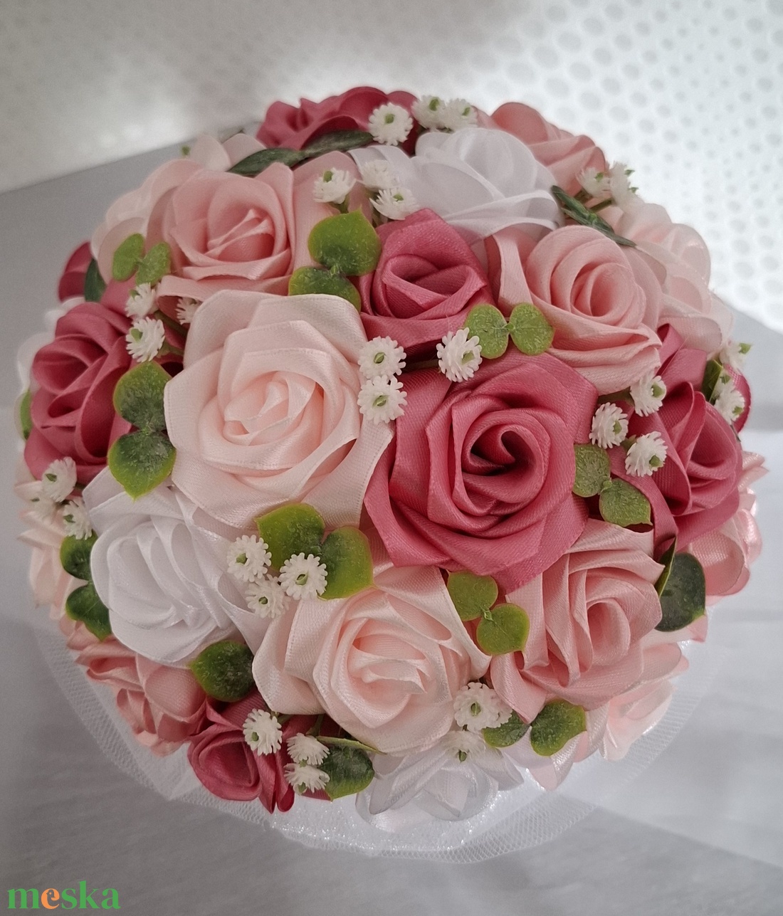 Örökcsokor - esküvő - menyasszonyi- és dobócsokor - Meska.hu