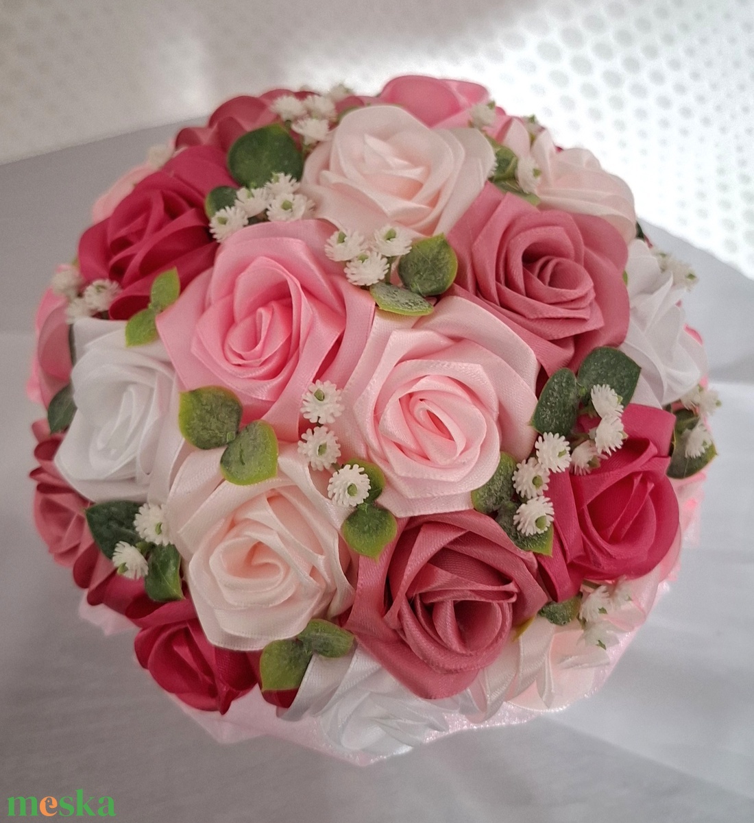 Örökcsokor - esküvő - menyasszonyi- és dobócsokor - Meska.hu