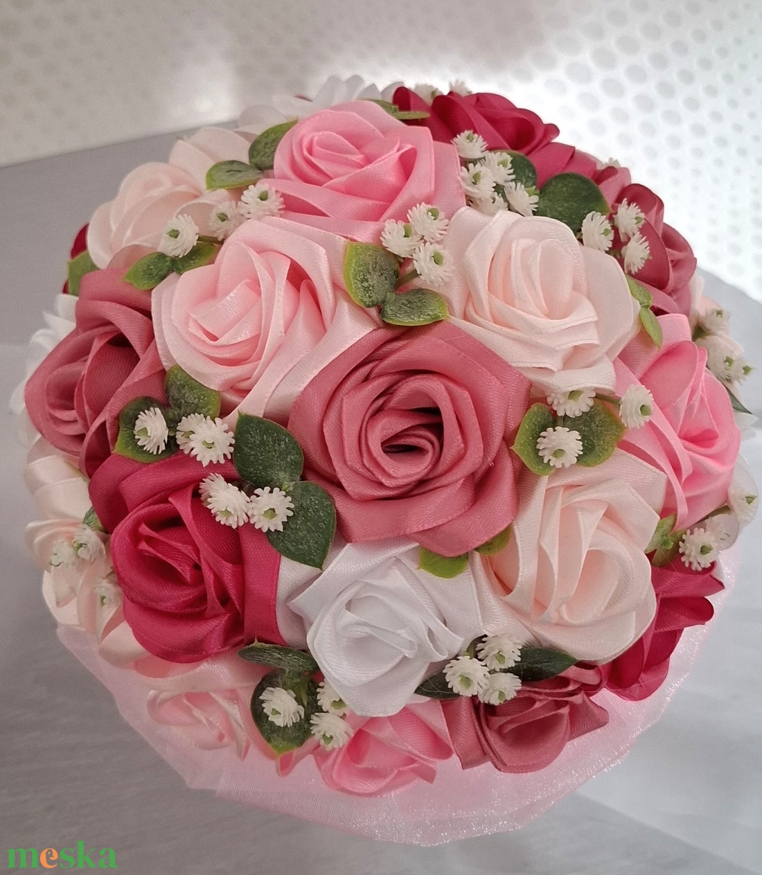 Örökcsokor - esküvő - menyasszonyi- és dobócsokor - Meska.hu