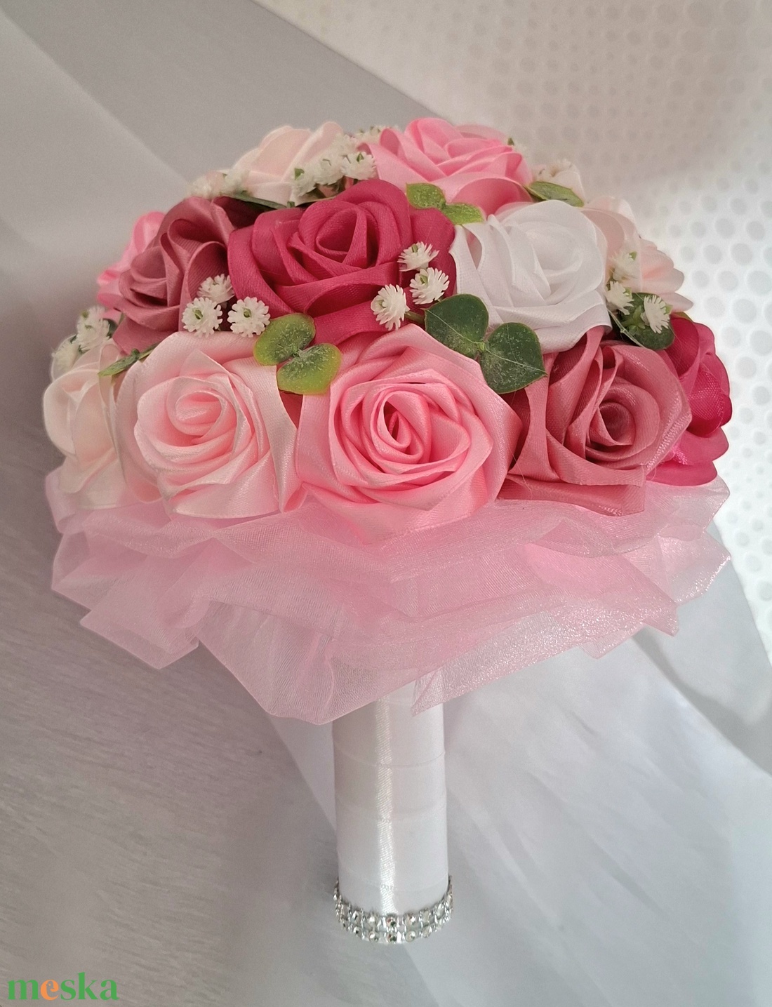 Örökcsokor - esküvő - menyasszonyi- és dobócsokor - Meska.hu