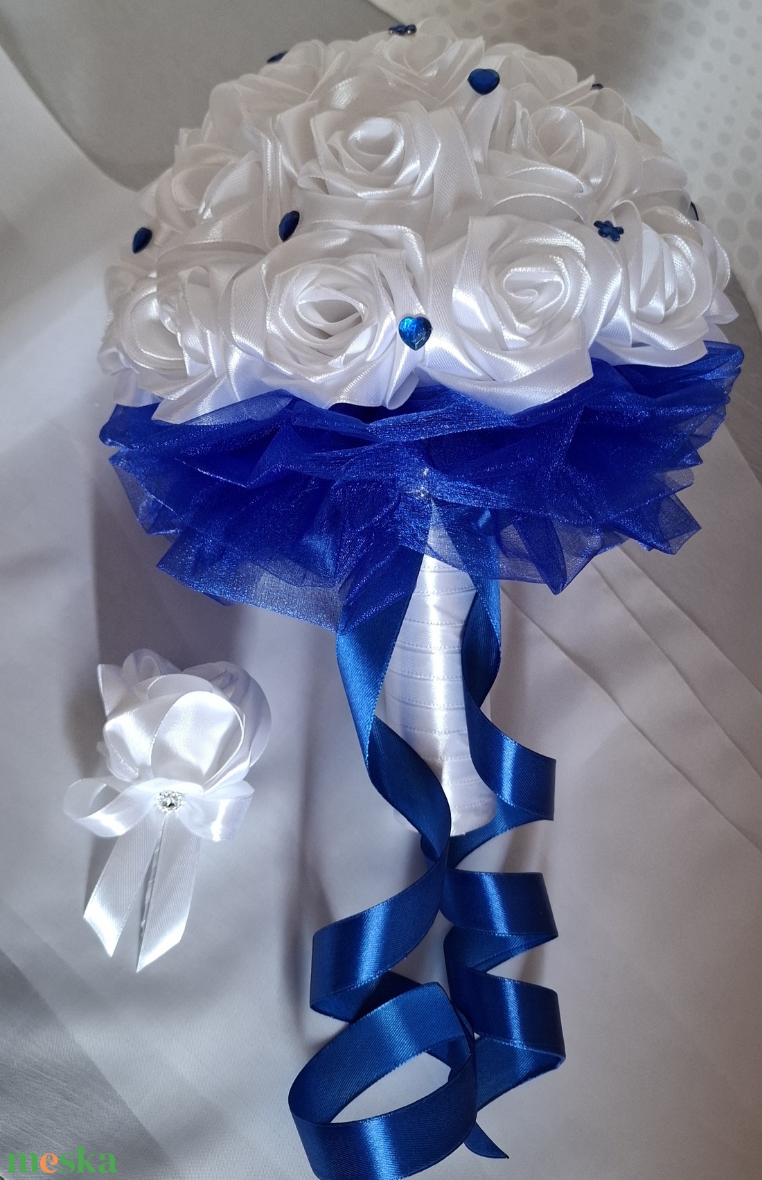 Örökcsokor - esküvő - menyasszonyi- és dobócsokor - Meska.hu