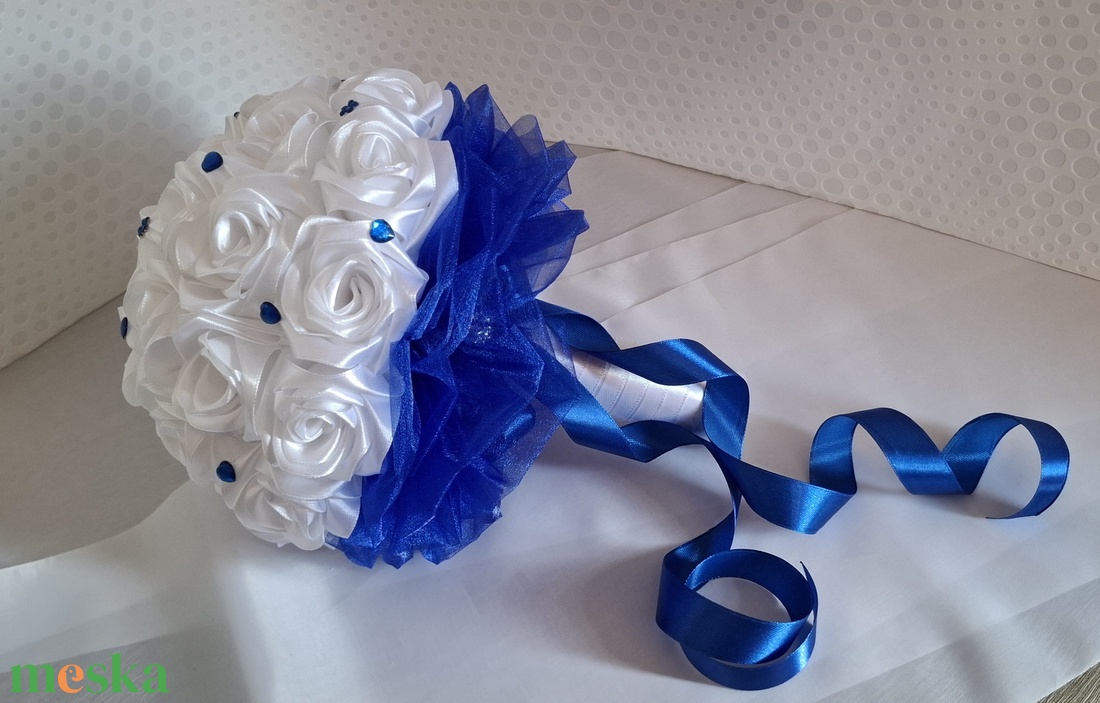 Örökcsokor - esküvő - menyasszonyi- és dobócsokor - Meska.hu