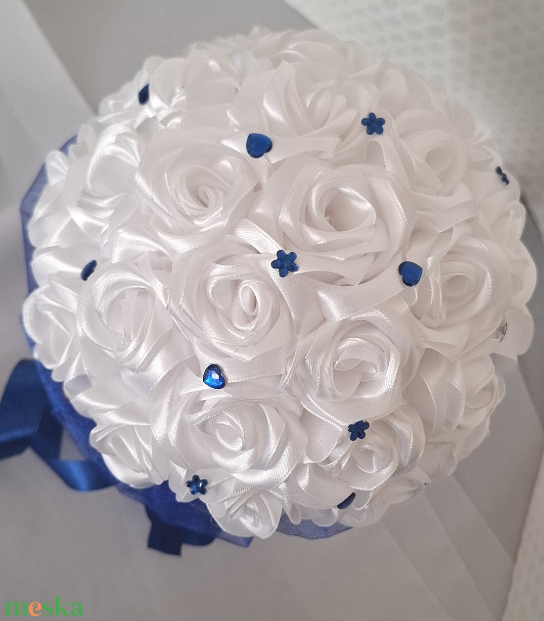 Örökcsokor - esküvő - menyasszonyi- és dobócsokor - Meska.hu