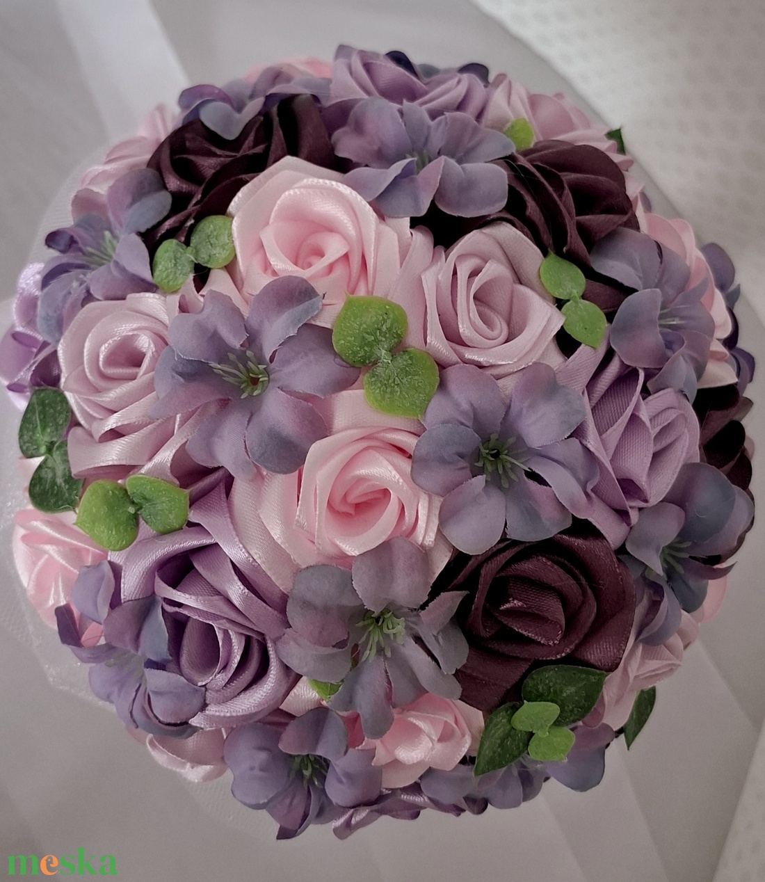 Örökcsokor - esküvő - menyasszonyi- és dobócsokor - Meska.hu