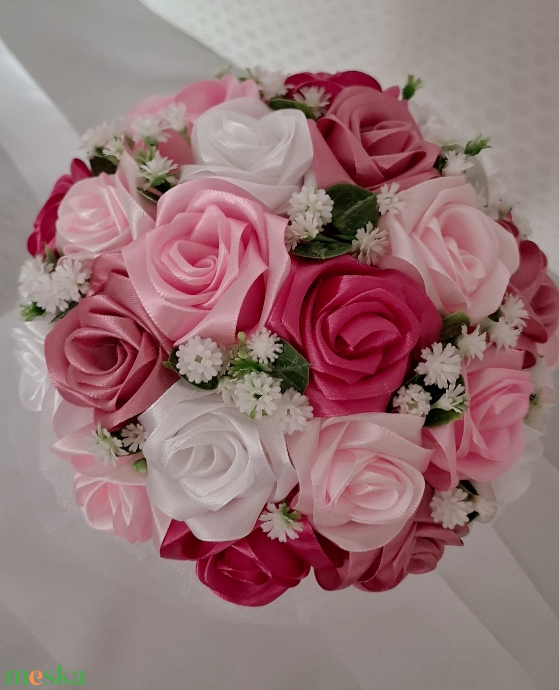 Örökcsokor - esküvő - menyasszonyi- és dobócsokor - Meska.hu