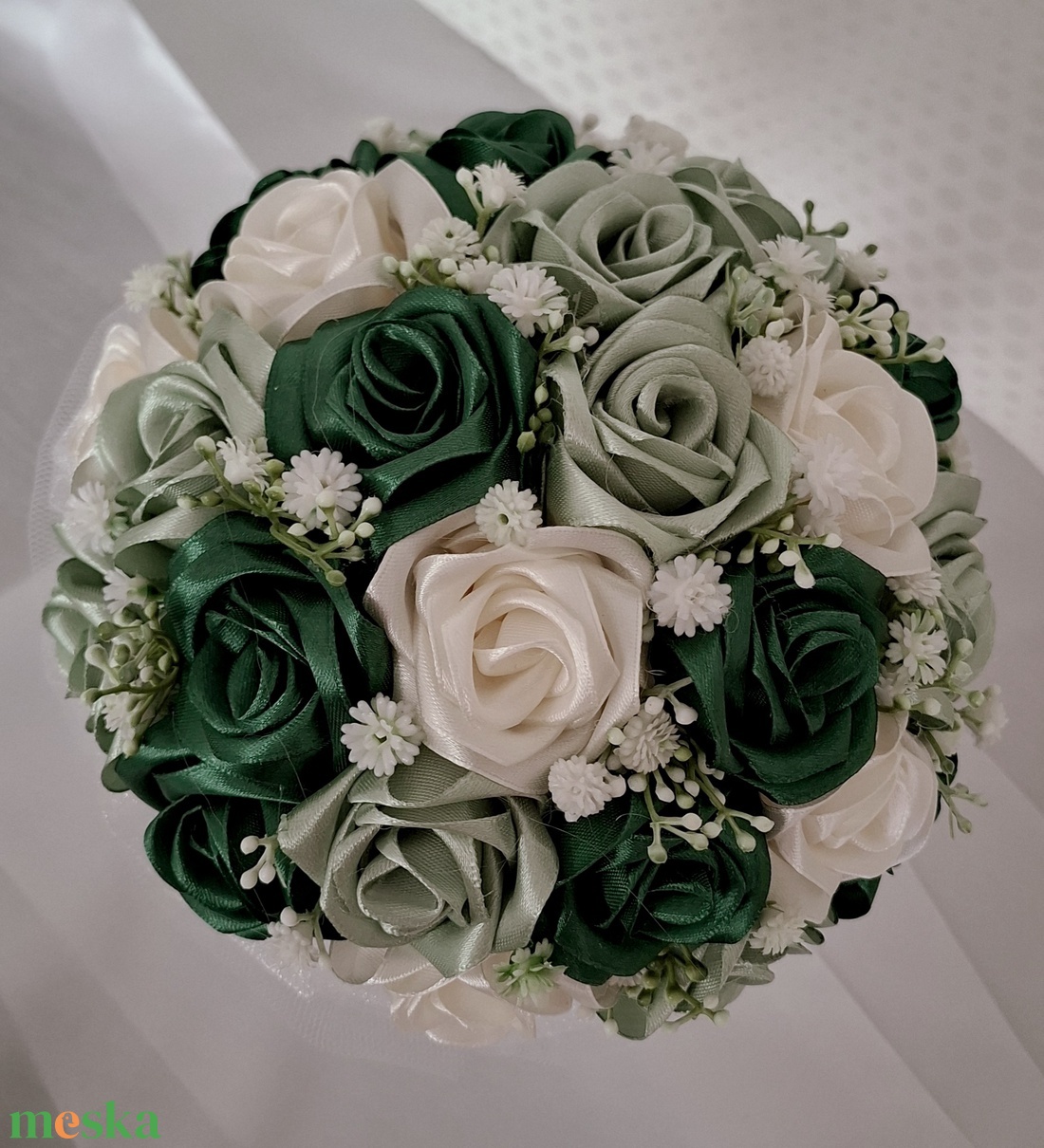Örökcsokor - esküvő - menyasszonyi- és dobócsokor - Meska.hu