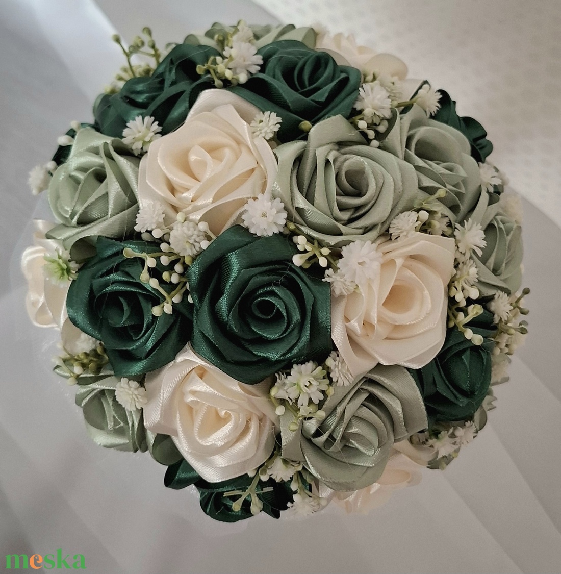 Örökcsokor - esküvő - menyasszonyi- és dobócsokor - Meska.hu