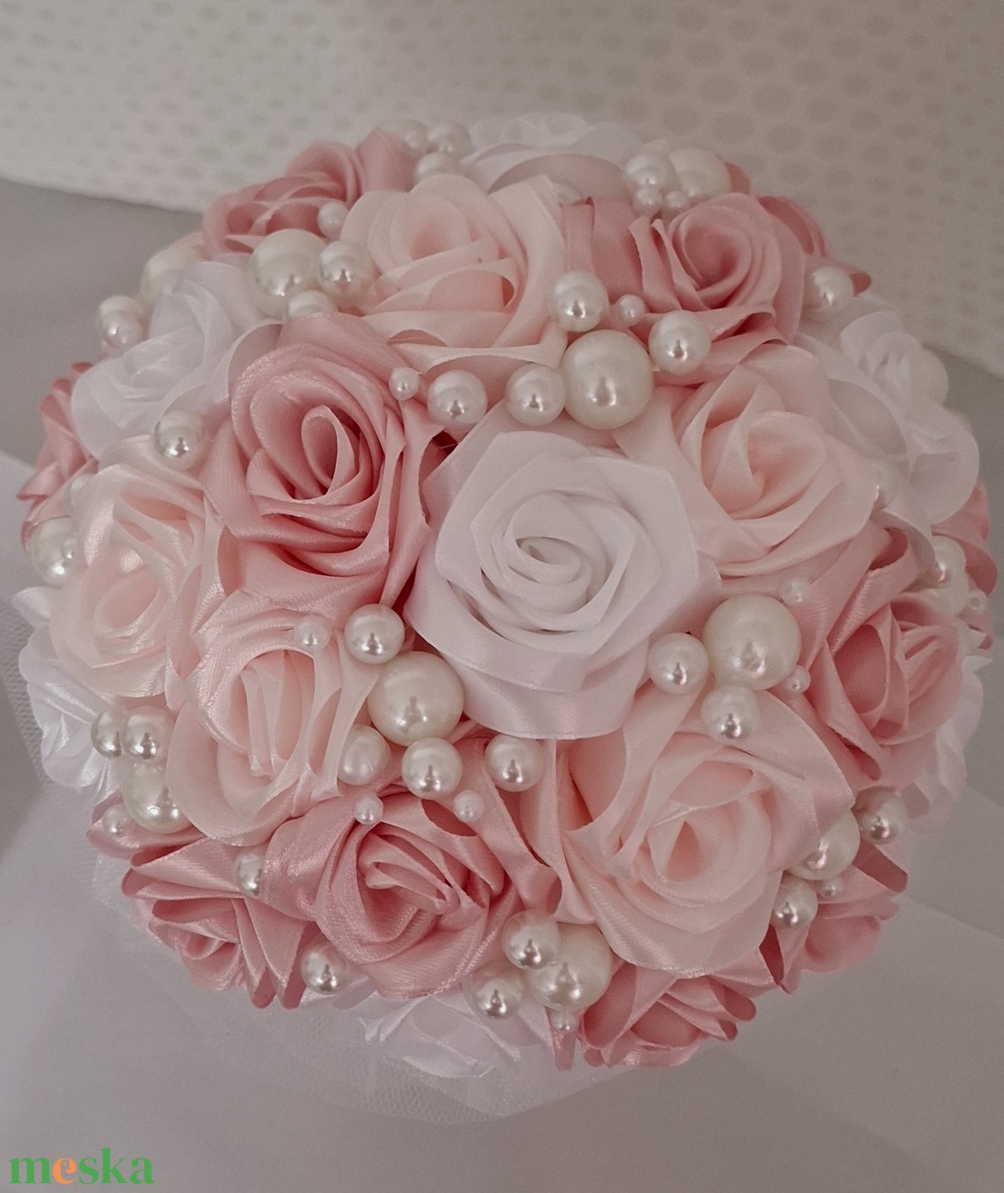 Örökcsokor - esküvő - menyasszonyi- és dobócsokor - Meska.hu