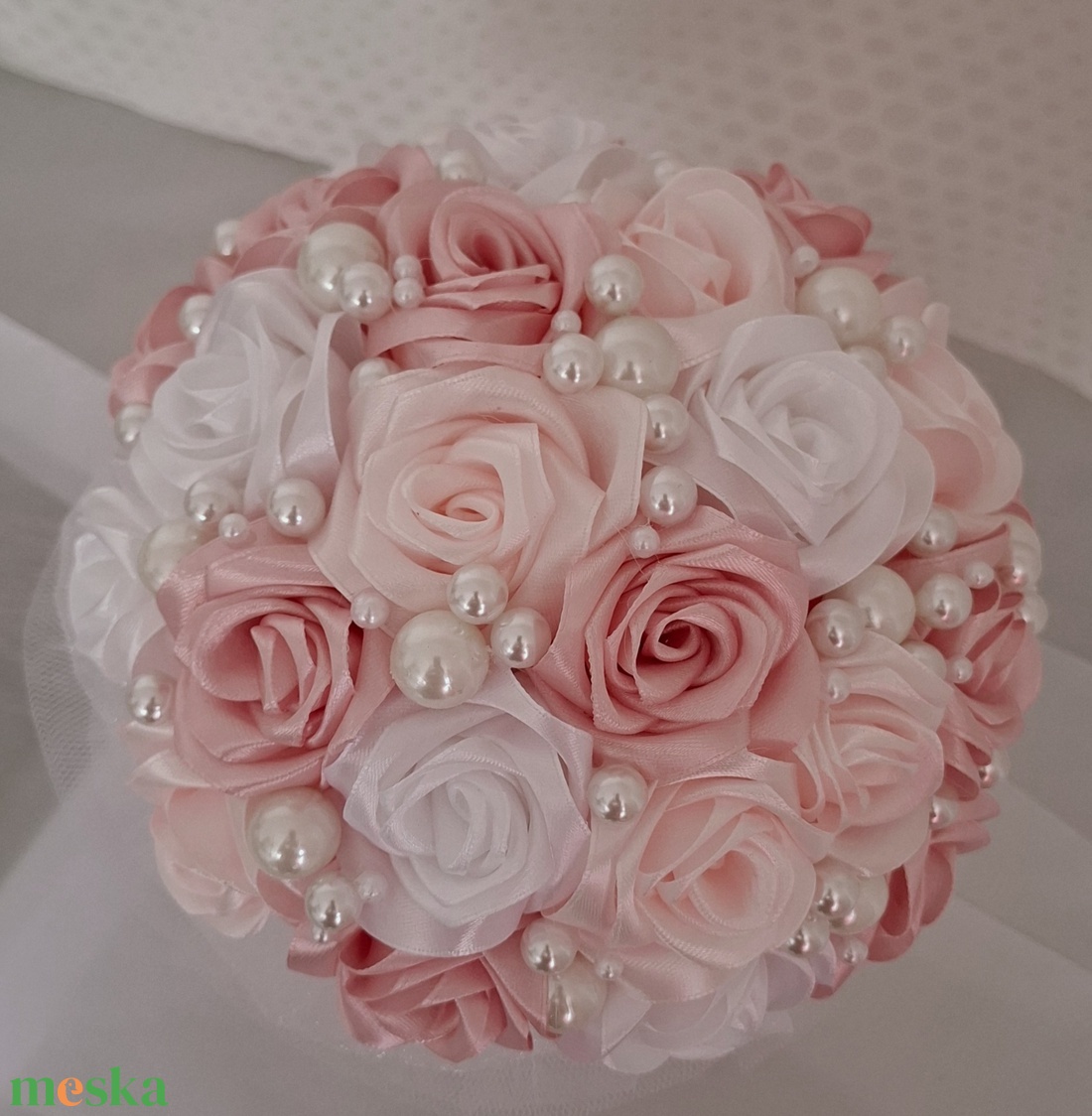 Örökcsokor - esküvő - menyasszonyi- és dobócsokor - Meska.hu