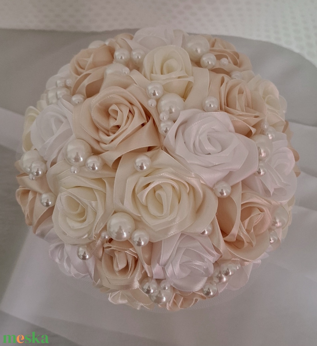 Örökcsokor - esküvő - menyasszonyi- és dobócsokor - Meska.hu