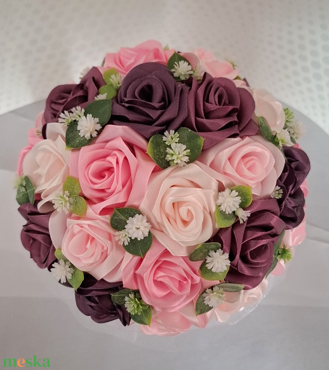 Örökcsokor - esküvő - menyasszonyi- és dobócsokor - Meska.hu