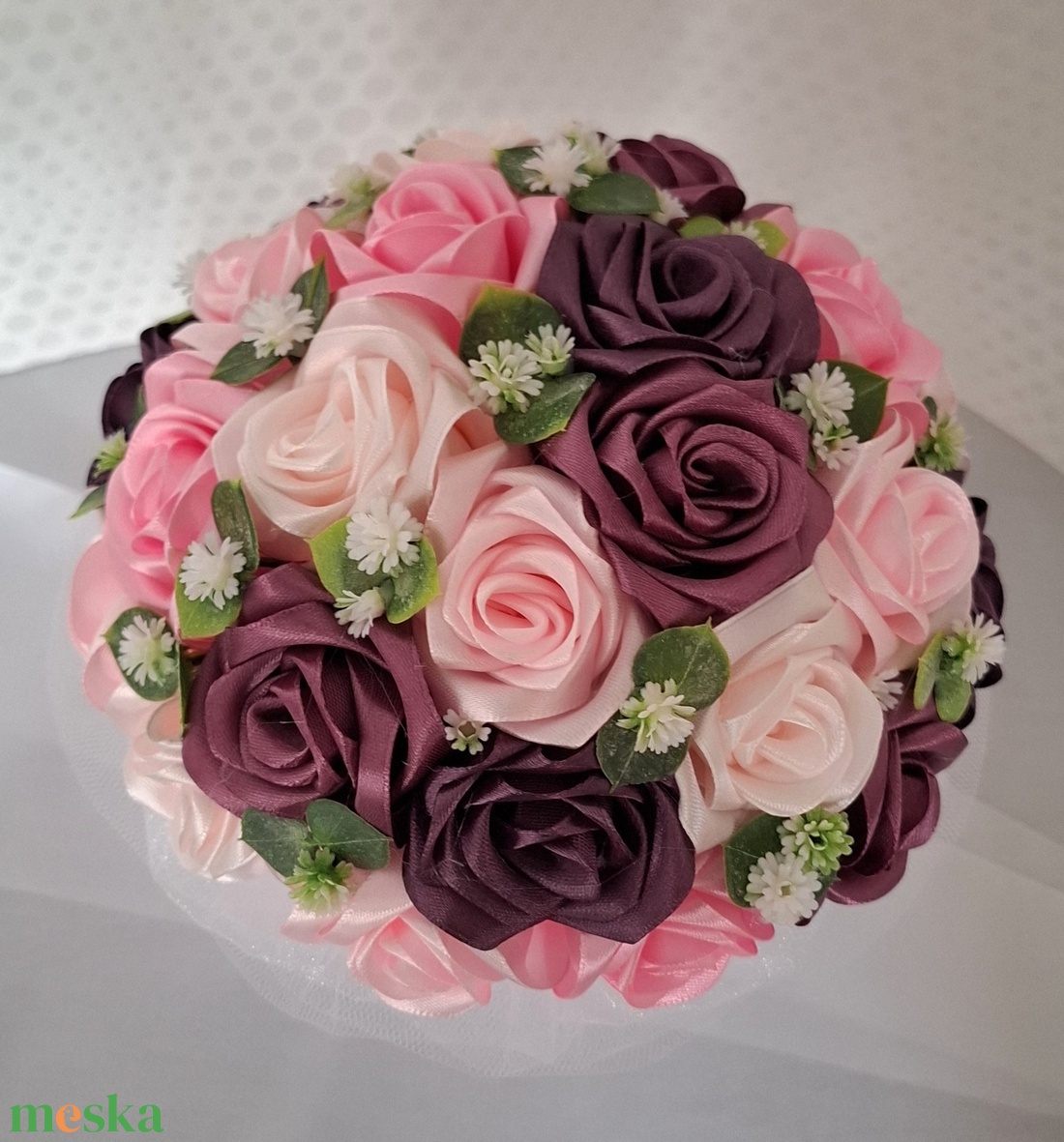 Örökcsokor - esküvő - menyasszonyi- és dobócsokor - Meska.hu