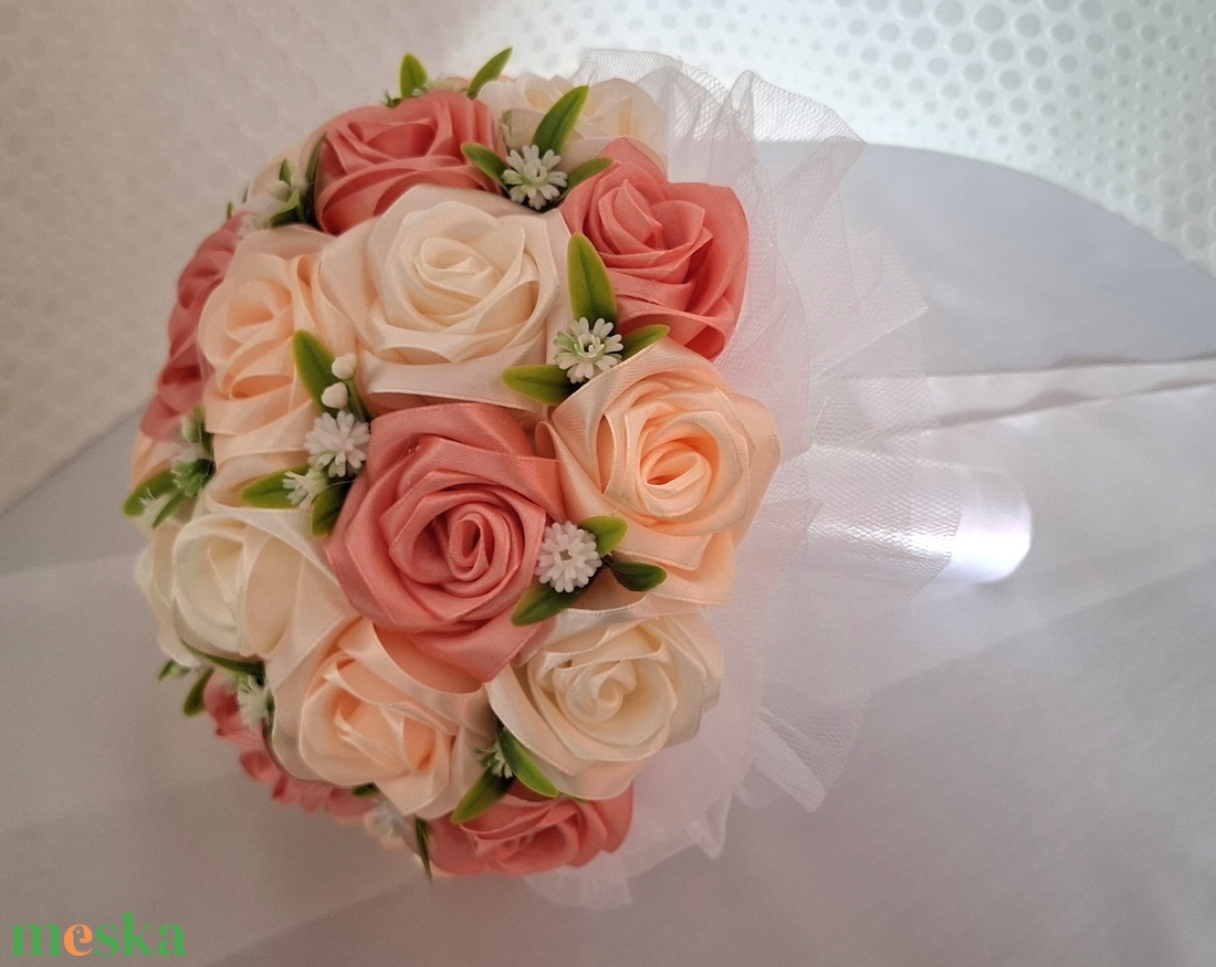 Örökcsokor - esküvő - menyasszonyi- és dobócsokor - Meska.hu