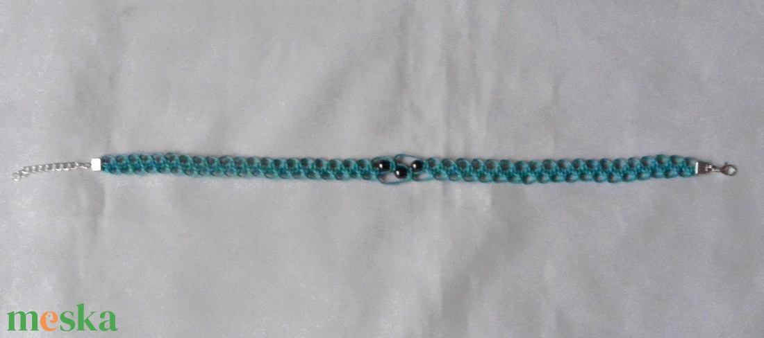 Choker gyógyító hematittal - ékszer - nyaklánc - nyakpánt, gallér - Meska.hu