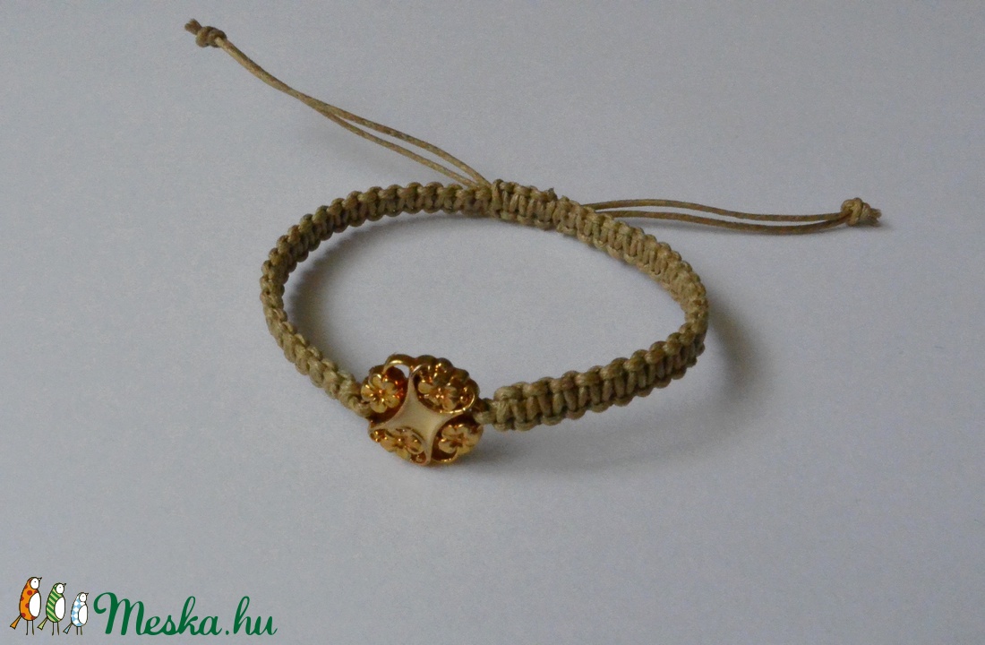 Vintage karkötő - ékszer - karkötő - fonott karkötő - Meska.hu