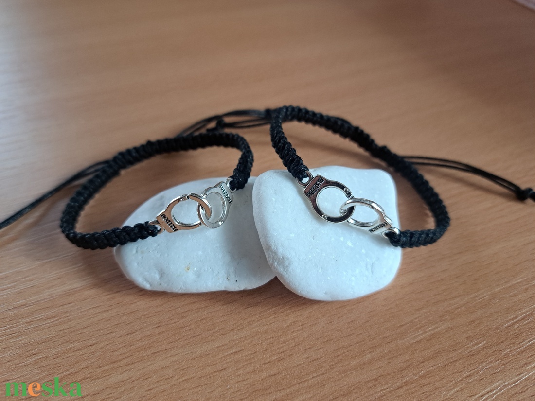 Páros bilincs karkötő - ékszer - karkötő - charm karkötő - Meska.hu Páros bilincs karkötő - ékszer - karkötő - charm karkötő - Meska.hu