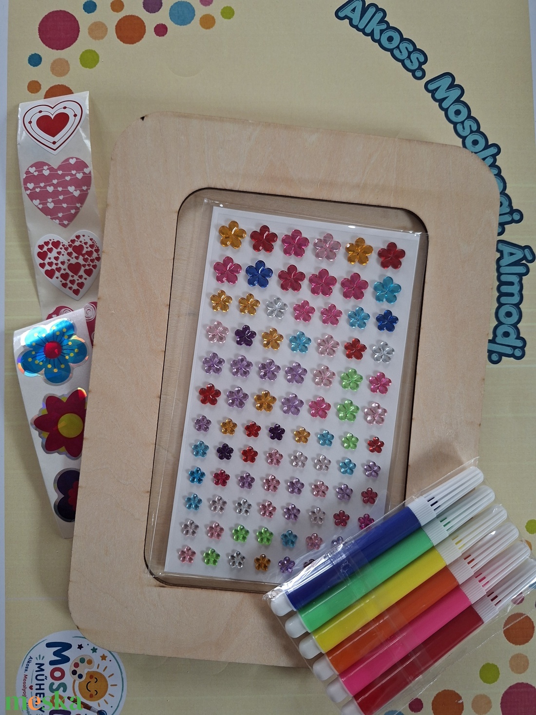 DIY képkeret - kellékek & szerszámok - dekorációs kellékek - egyéb kellékek - Meska.hu