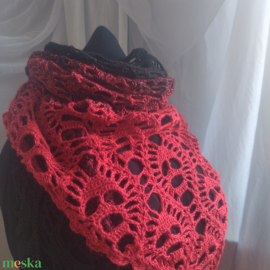 Komonya mintás sál - ruha & divat - sál, sapka, kendő - sál - Meska.hu Komonya mintás sál - ruha & divat - sál, sapka, kendő - sál - Meska.hu