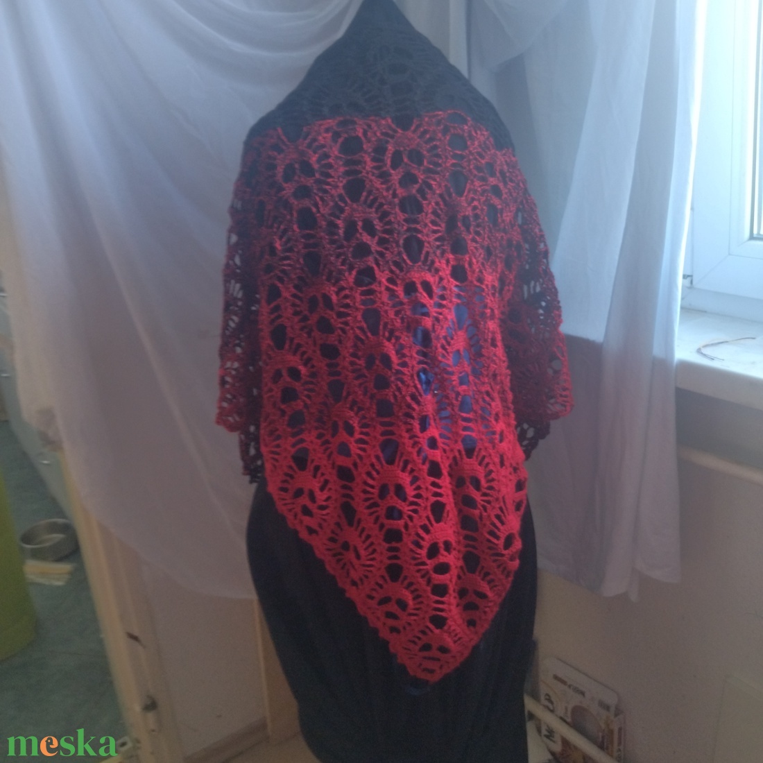 Komonya mintás sál - ruha & divat - sál, sapka, kendő - sál - Meska.hu Komonya mintás sál - ruha & divat - sál, sapka, kendő - sál - Meska.hu