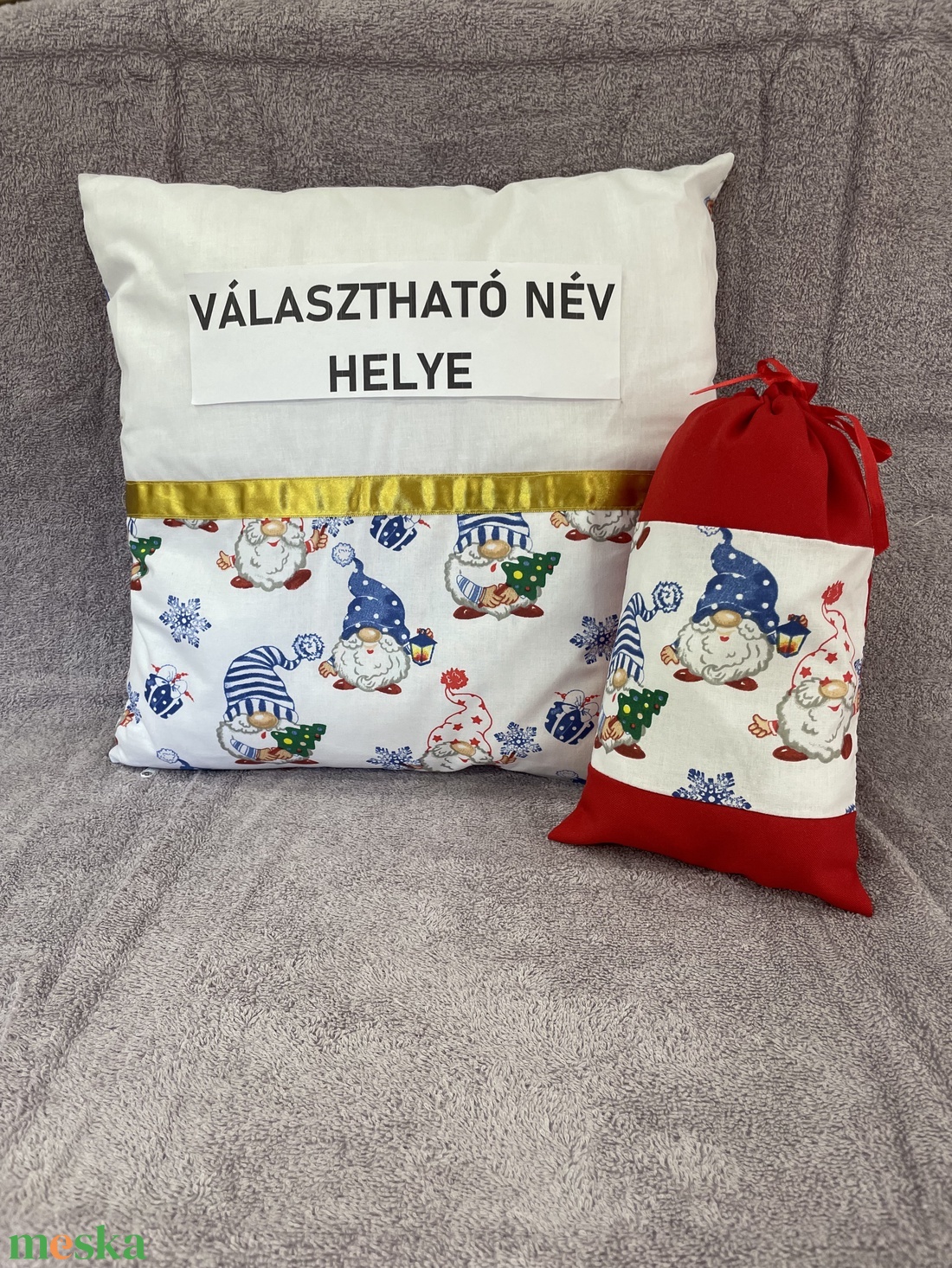 Mikulás párna + mikulás zsák egyedi névvel ellátva - otthon & életmód - lakástextil - párna & párnahuzat - Meska.hu Mikulás párna + mikulás zsák egyedi névvel ellátva - otthon & életmód - lakástextil - párna & párnahuzat - Meska.hu