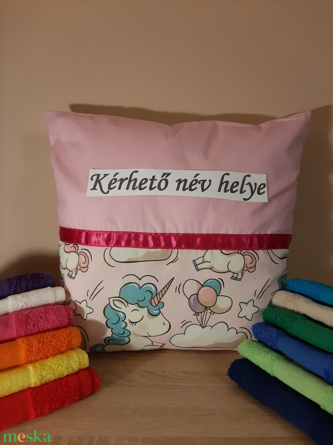 Egyedi névre szóló unikornisos párna + törölköző - otthon & életmód - lakástextil - párna & párnahuzat - Meska.hu Egyedi névre szóló unikornisos párna + törölköző - otthon & életmód - lakástextil - párna & párnahuzat - Meska.hu