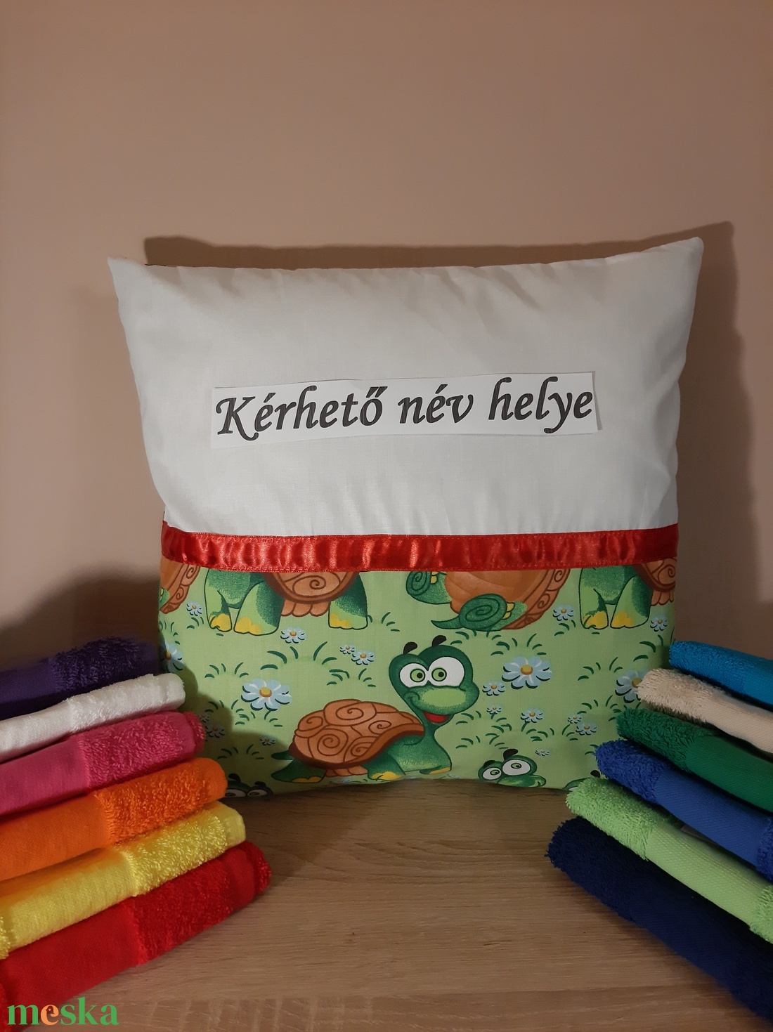 Egyedi névre szóló teknősbékás párna + törölköző - otthon & életmód - lakástextil - párna & párnahuzat - Meska.hu Egyedi névre szóló teknősbékás párna + törölköző - otthon & életmód - lakástextil - párna & párnahuzat - Meska.hu