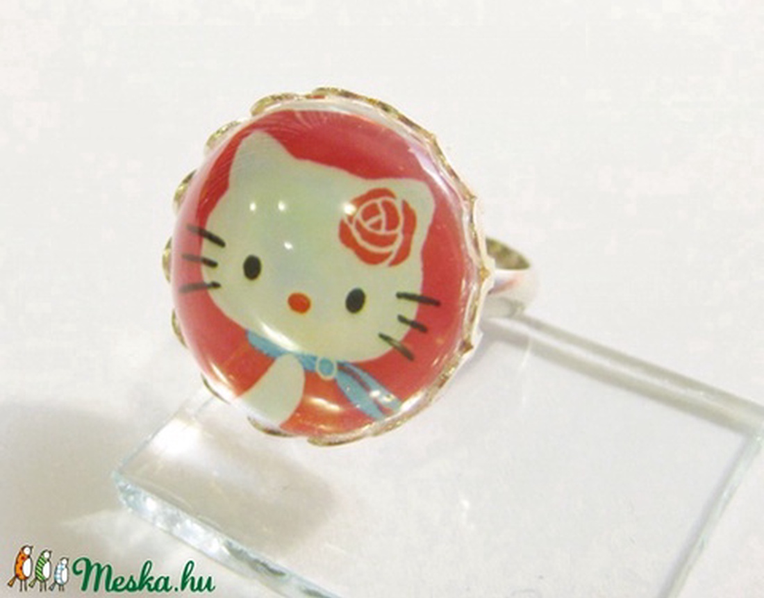 Hello Kitty gyűrű -  - Meska.hu
