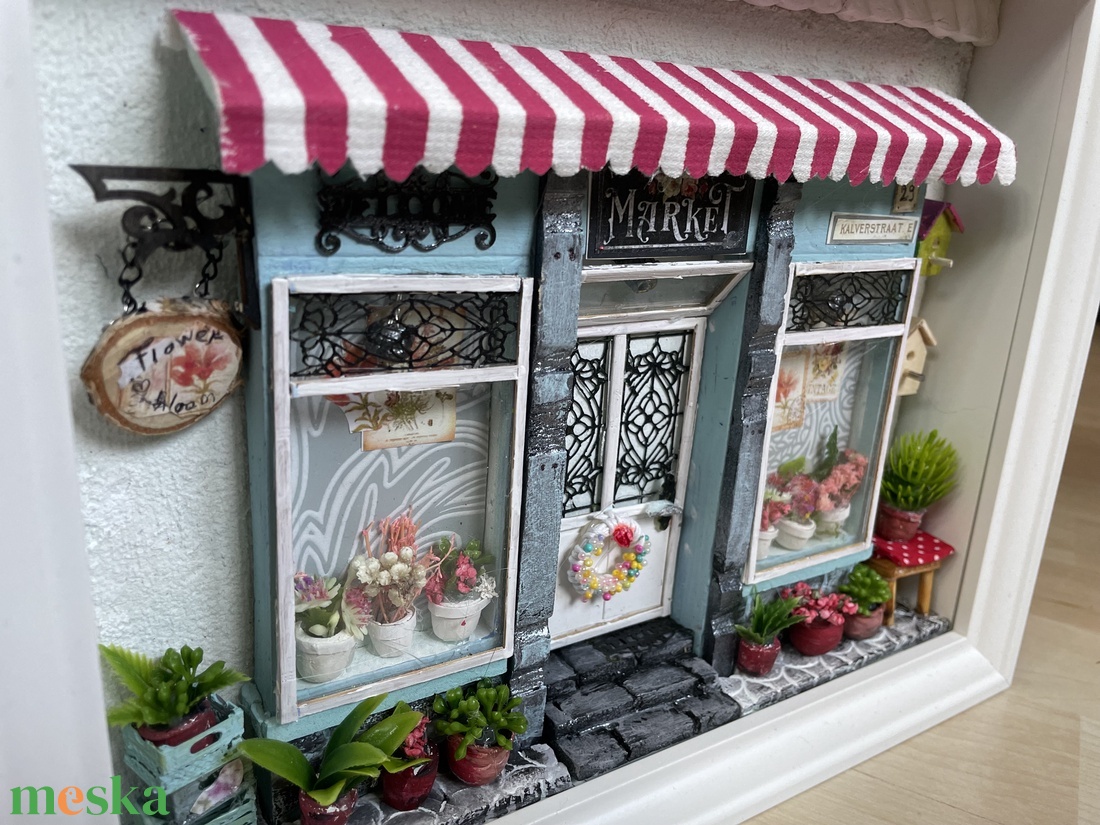 Jázmin virágboltja- miniatűr dobozkép - fali kulcstartó - otthon & életmód - dekoráció - kép & falikép - 3d képek - Meska.hu Jázmin virágboltja- miniatűr dobozkép - fali kulcstartó - otthon & életmód - dekoráció - kép & falikép - 3d képek - Meska.hu