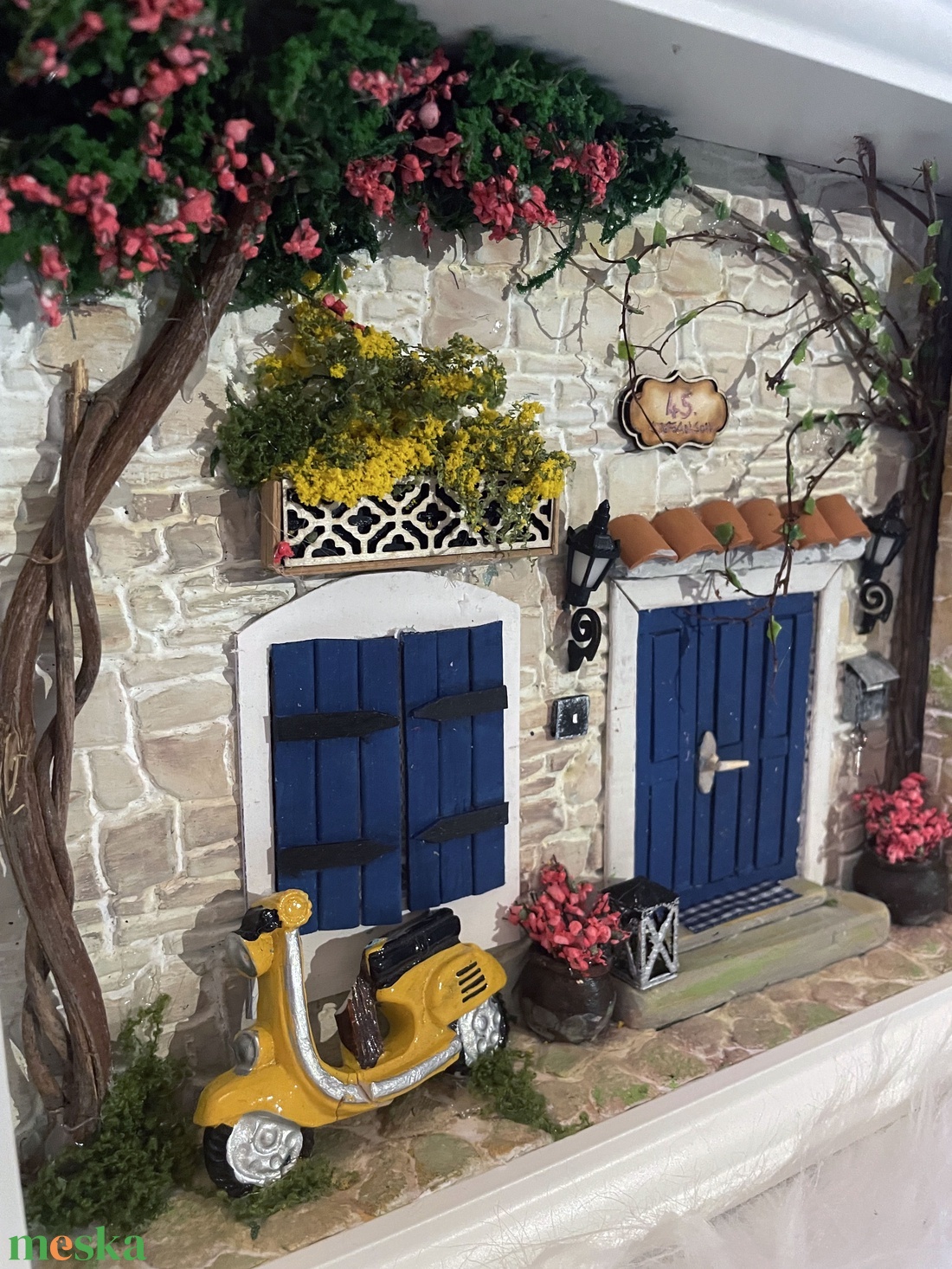 Ház Baskán - miniatűr dobozkép -fali kulcstartó - játék & sport - játszósátor & ház - Meska.hu Ház Baskán - miniatűr dobozkép -fali kulcstartó - játék & sport - játszósátor & ház - Meska.hu