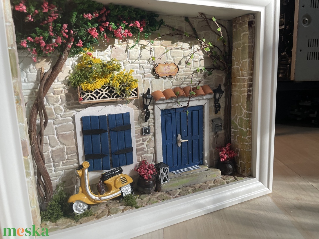 Ház Baskán - miniatűr dobozkép -fali kulcstartó - játék & sport - játszósátor & ház - Meska.hu Ház Baskán - miniatűr dobozkép -fali kulcstartó - játék & sport - játszósátor & ház - Meska.hu