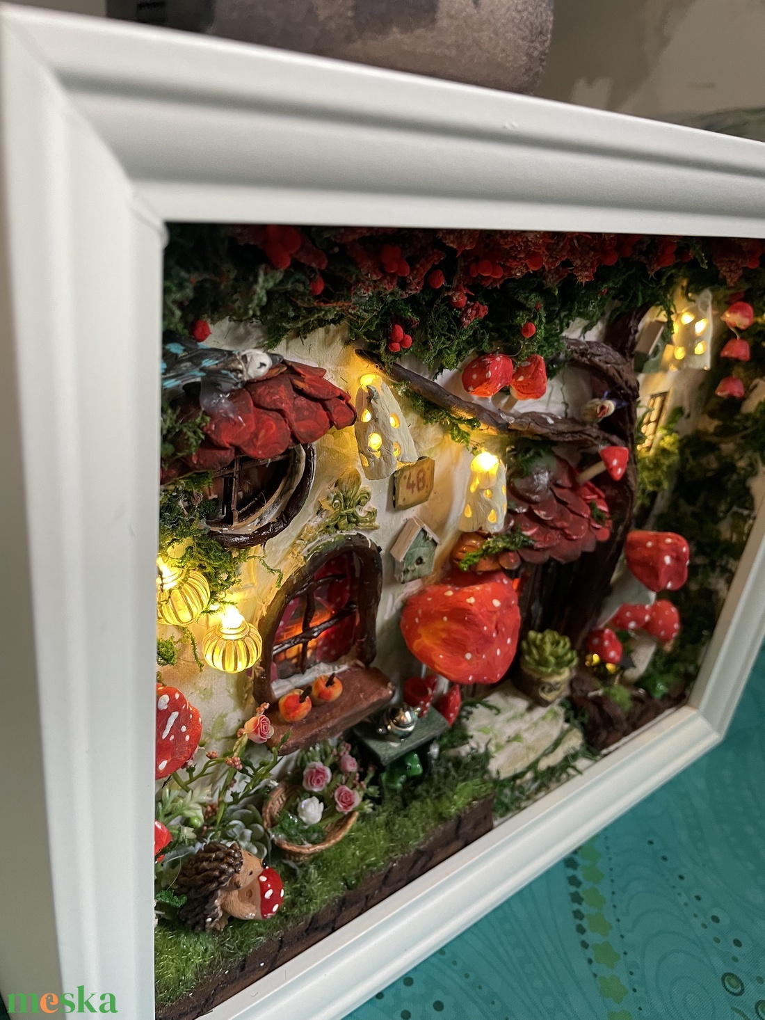 Gomba utca 49 - miniatűr dobozkép -fali kulcstartó - otthon & életmód - dekoráció - kép & falikép - 3d képek - Meska.hu Gomba utca 49 - miniatűr dobozkép -fali kulcstartó - otthon & életmód - dekoráció - kép & falikép - 3d képek - Meska.hu