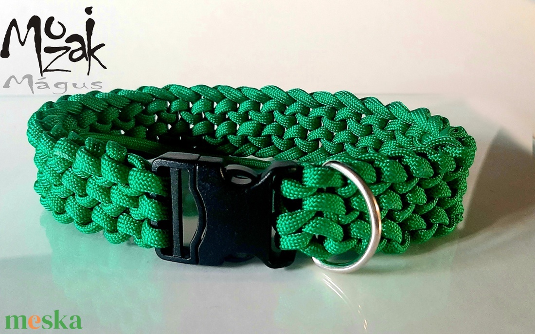 Paracord nyakörv Zé - otthon & életmód - kisállatoknak - kutyáknak - kutya nyakörv - Meska.hu Paracord nyakörv Zé - otthon & életmód - kisállatoknak - kutyáknak - kutya nyakörv - Meska.hu