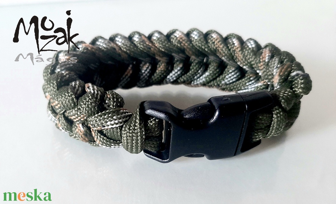 Paracord karkötő Terep - ékszer - karkötő - fonott karkötő - Meska.hu Paracord karkötő Terep - ékszer - karkötő - fonott karkötő - Meska.hu