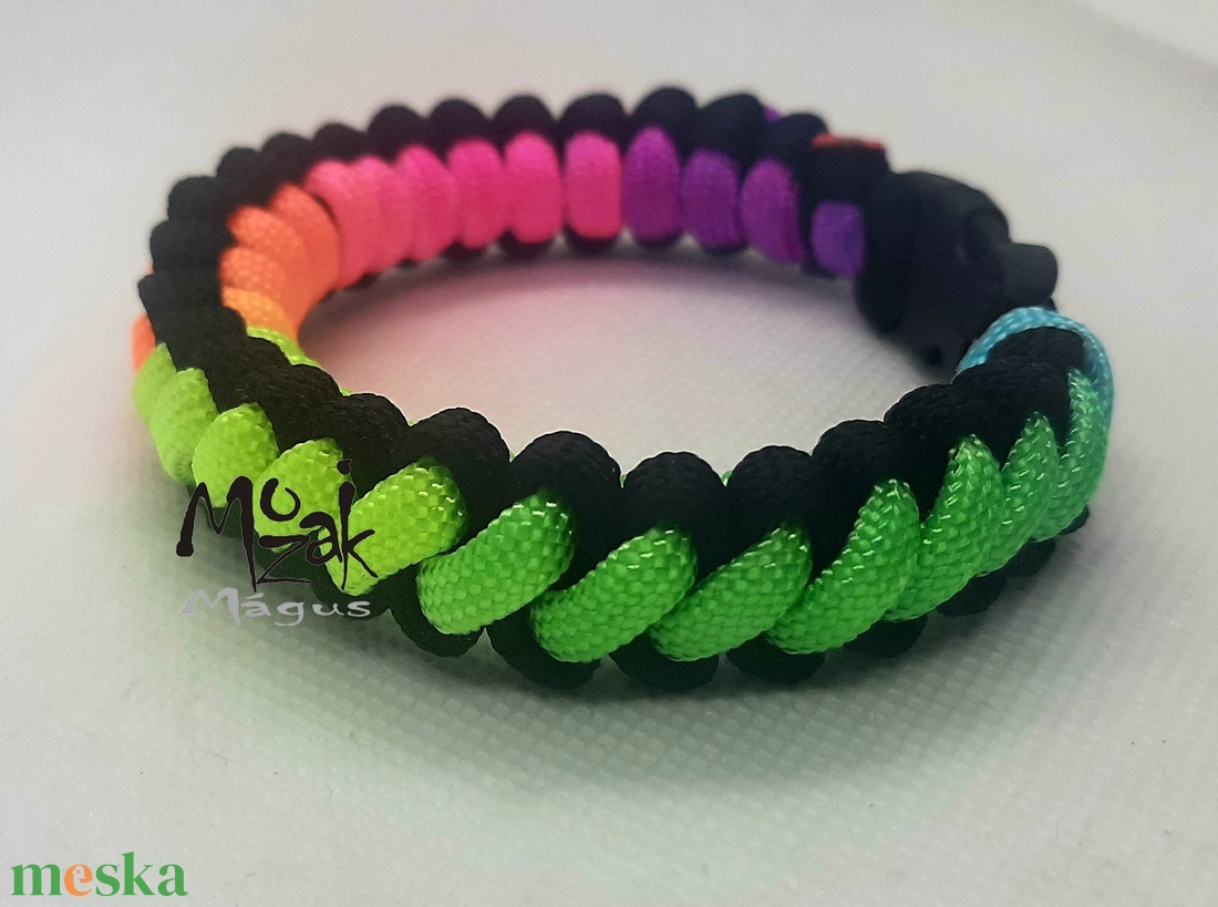 Nyárra: szivárvány paracord karkötő !!! - ékszer - karkötő - fonott karkötő - Meska.hu Nyárra: szivárvány paracord karkötő !!! - ékszer - karkötő - fonott karkötő - Meska.hu