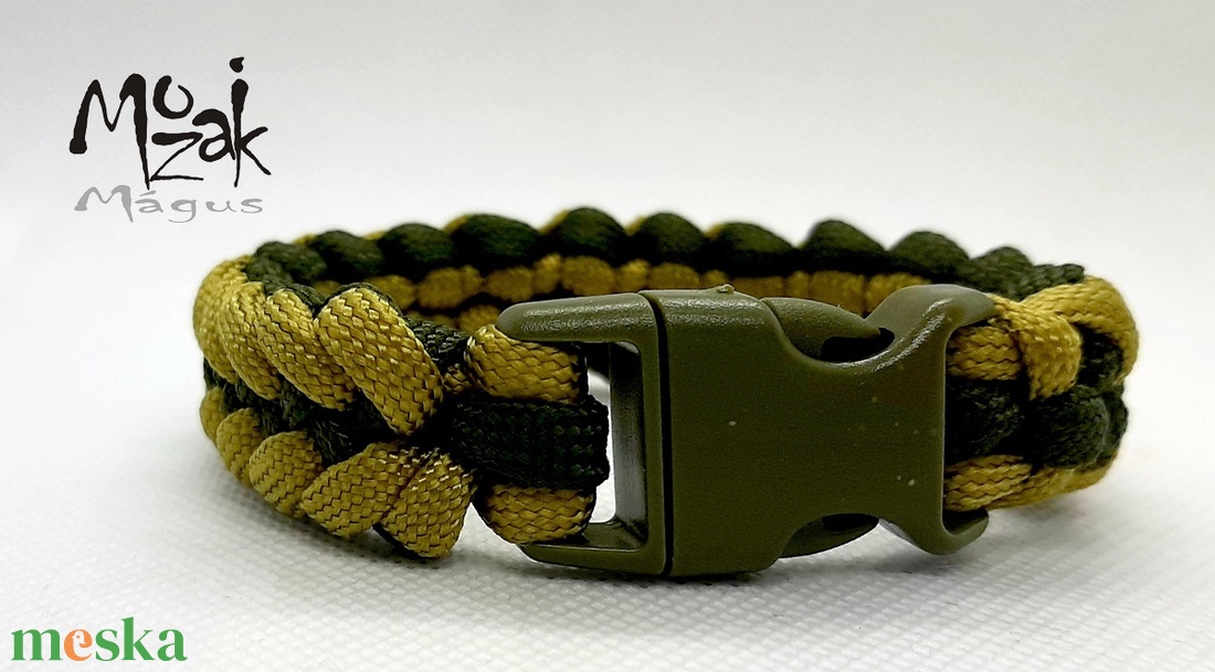 Bézs-keki paracord karkötő - ékszer - karkötő - fonott karkötő - Meska.hu Bézs-keki paracord karkötő - ékszer - karkötő - fonott karkötő - Meska.hu