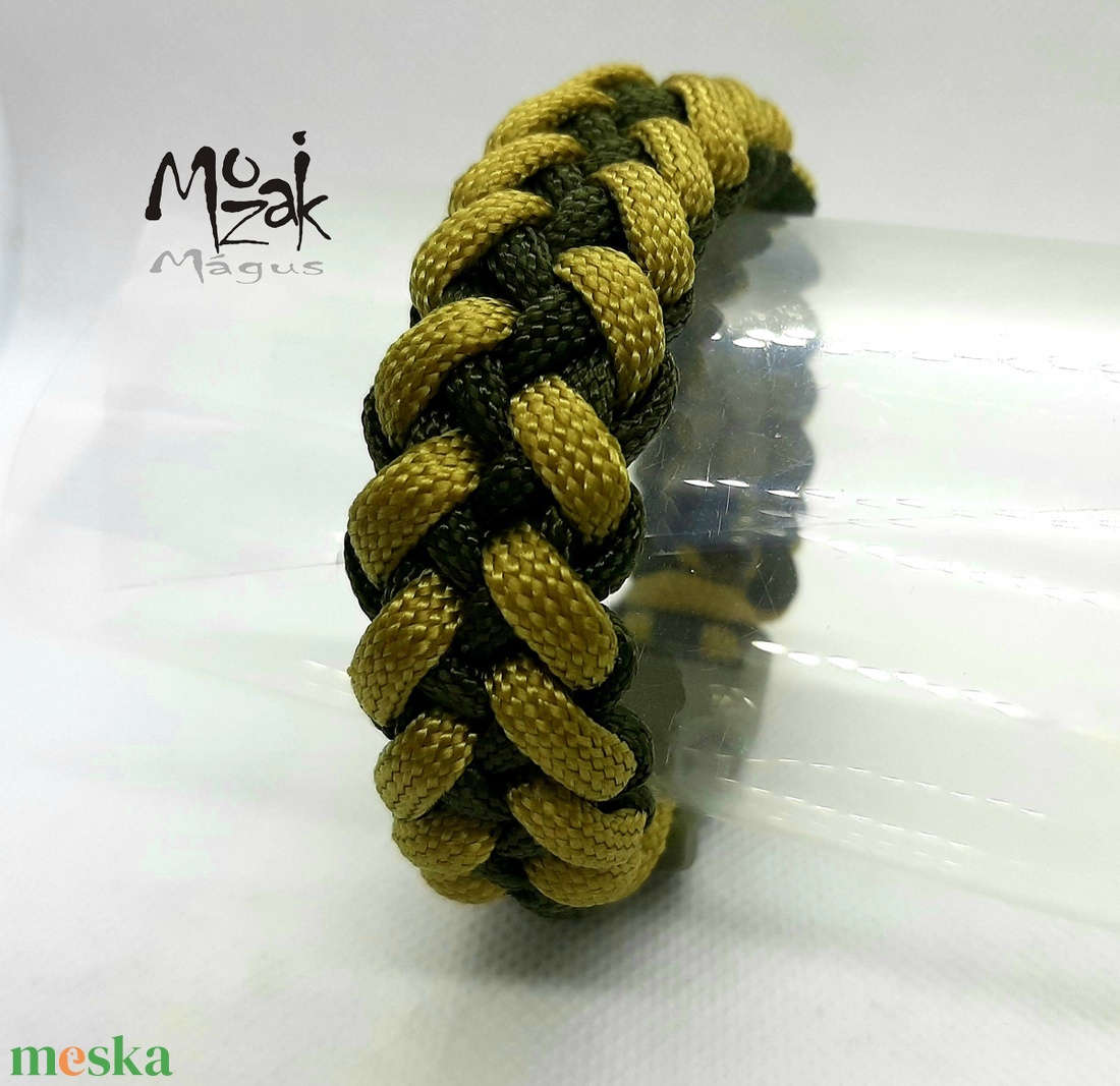 Bézs-keki paracord karkötő - ékszer - karkötő - fonott karkötő - Meska.hu Bézs-keki paracord karkötő - ékszer - karkötő - fonott karkötő - Meska.hu
