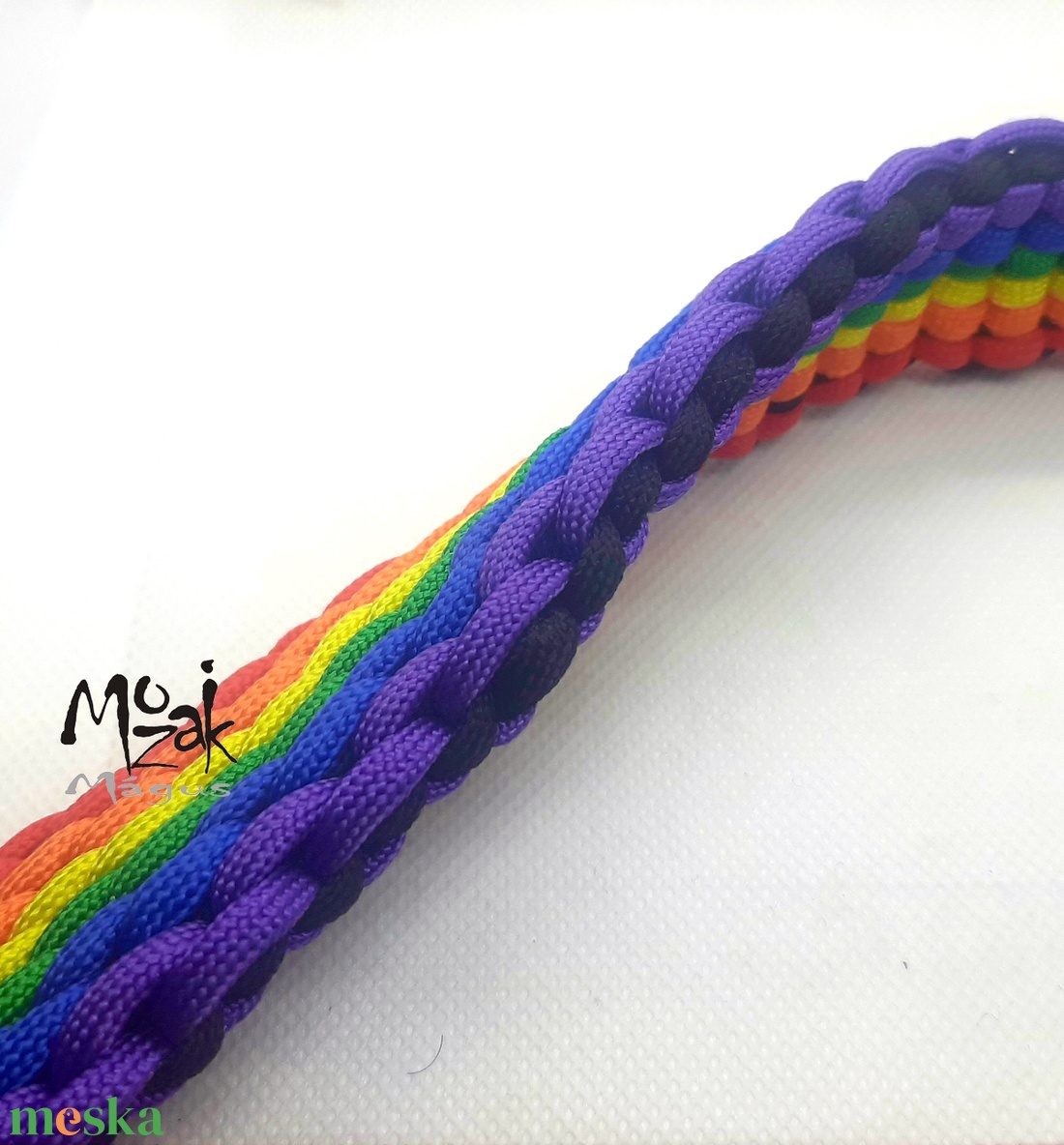 Paracord nyakörv, Rainbow a királynak! - otthon & életmód - kisállatoknak - kutyáknak - kutya nyakörv - Meska.hu Paracord nyakörv, Rainbow a királynak! - otthon & életmód - kisállatoknak - kutyáknak - kutya nyakörv - Meska.hu