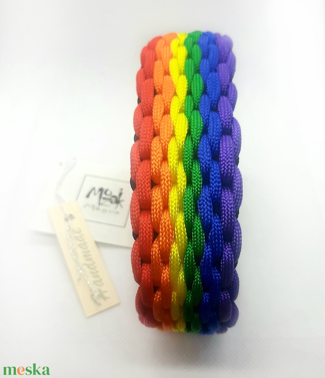 Paracord nyakörv, Rainbow a királynak! - otthon & életmód - kisállatoknak - kutyáknak - kutya nyakörv - Meska.hu Paracord nyakörv, Rainbow a királynak! - otthon & életmód - kisállatoknak - kutyáknak - kutya nyakörv - Meska.hu