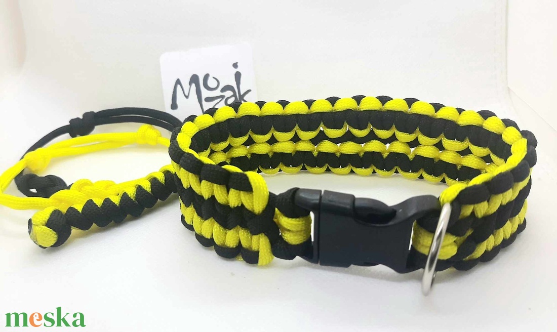 Paracord nyakörv szett Darázs AKCIÓban! - otthon & életmód - kisállatoknak - kutyáknak - kutya nyakörv - Meska.hu Paracord nyakörv szett Darázs AKCIÓban! - otthon & életmód - kisállatoknak - kutyáknak - kutya nyakörv - Meska.hu