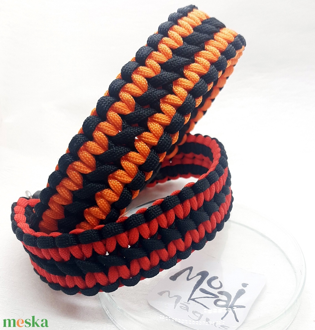 Paracord nyakörv Cakkos ! - otthon & életmód - kisállatoknak - kutyáknak - kutya nyakörv - Meska.hu