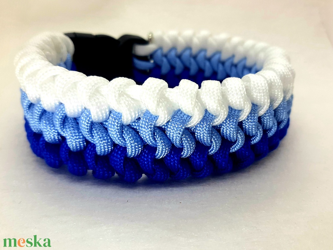 Paracord kutyanyakörv Habos - otthon & életmód - kisállatoknak - kutyáknak - kutya nyakörv - Meska.hu