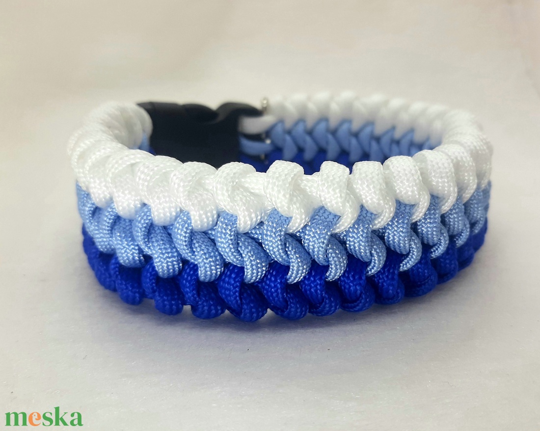 Paracord kutyanyakörv Habos - otthon & életmód - kisállatoknak - kutyáknak - kutya nyakörv - Meska.hu