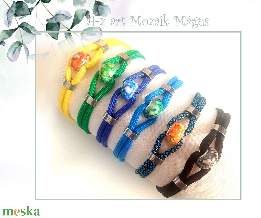 Nyári színes paracord karkötő - ékszer - karkötő - fonott karkötő - Meska.hu Nyári színes paracord karkötő - ékszer - karkötő - fonott karkötő - Meska.hu