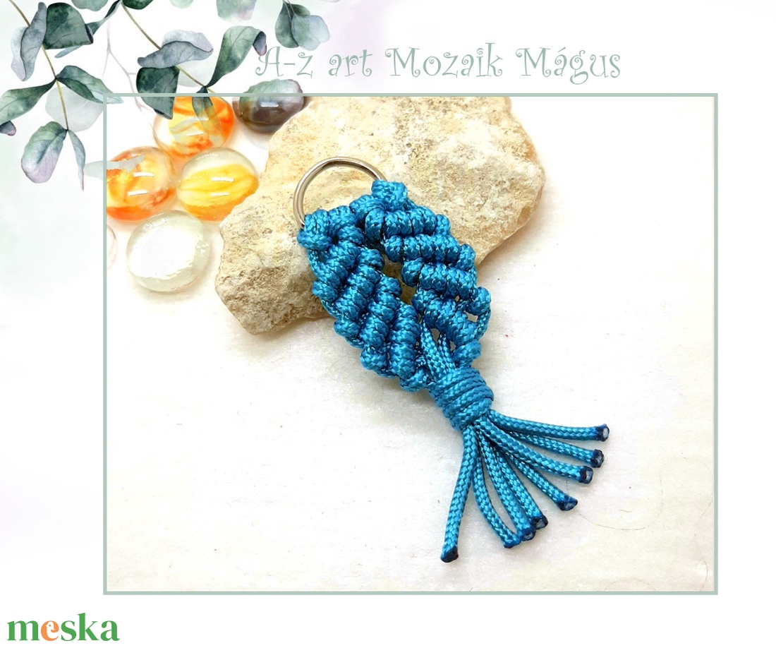 Paracord kulcstartó Halacska - otthon & életmód - dekoráció - fali és függő dekoráció - fali kulcstartó - Meska.hu Paracord kulcstartó Halacska - otthon & életmód - dekoráció - fali és függő dekoráció - fali kulcstartó - Meska.hu