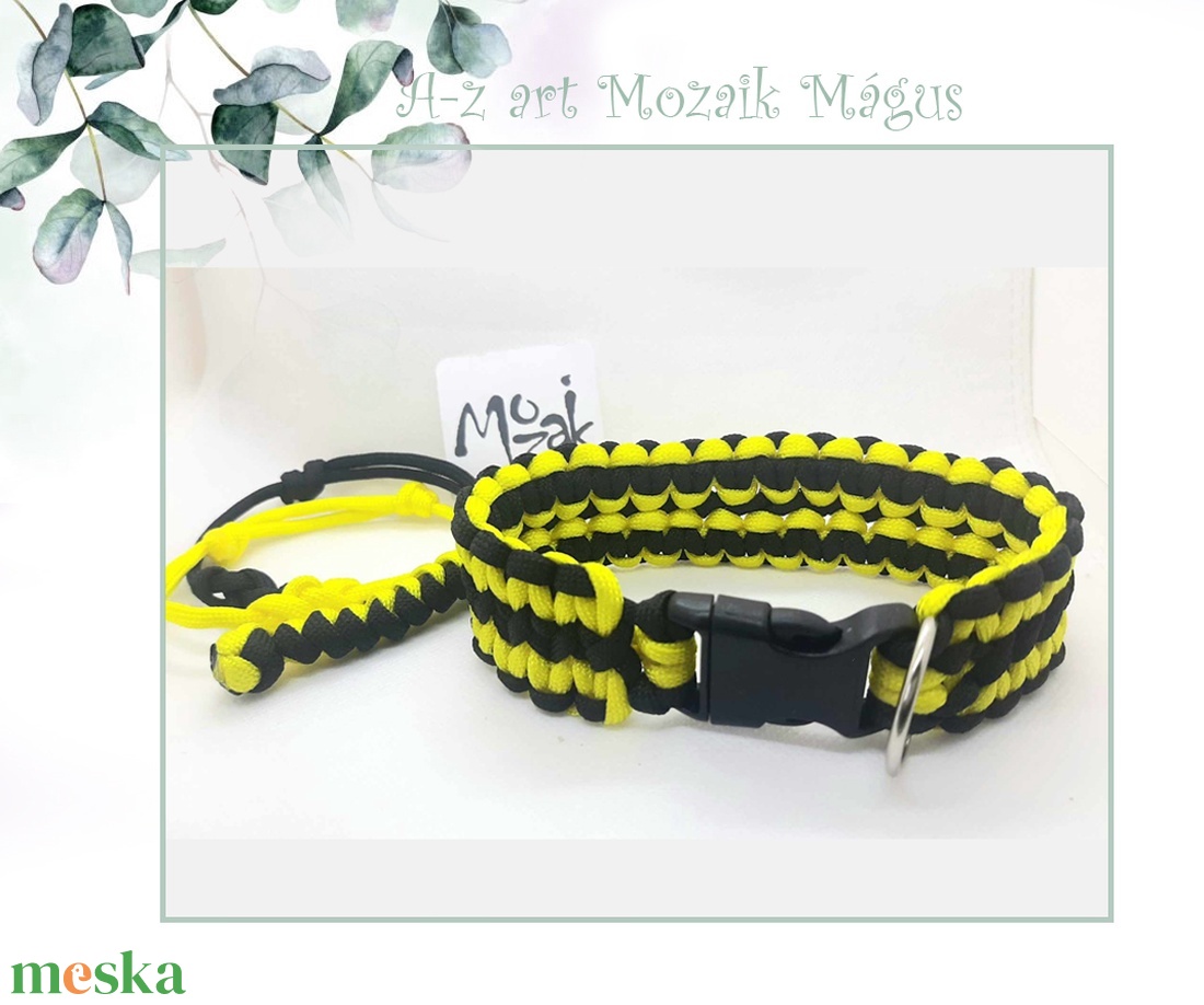 Paracord nyakörv szett Darázs AKCIÓban! - otthon & életmód - kisállatoknak - kutyáknak - kutya nyakörv - Meska.hu Paracord nyakörv szett Darázs AKCIÓban! - otthon & életmód - kisállatoknak - kutyáknak - kutya nyakörv - Meska.hu
