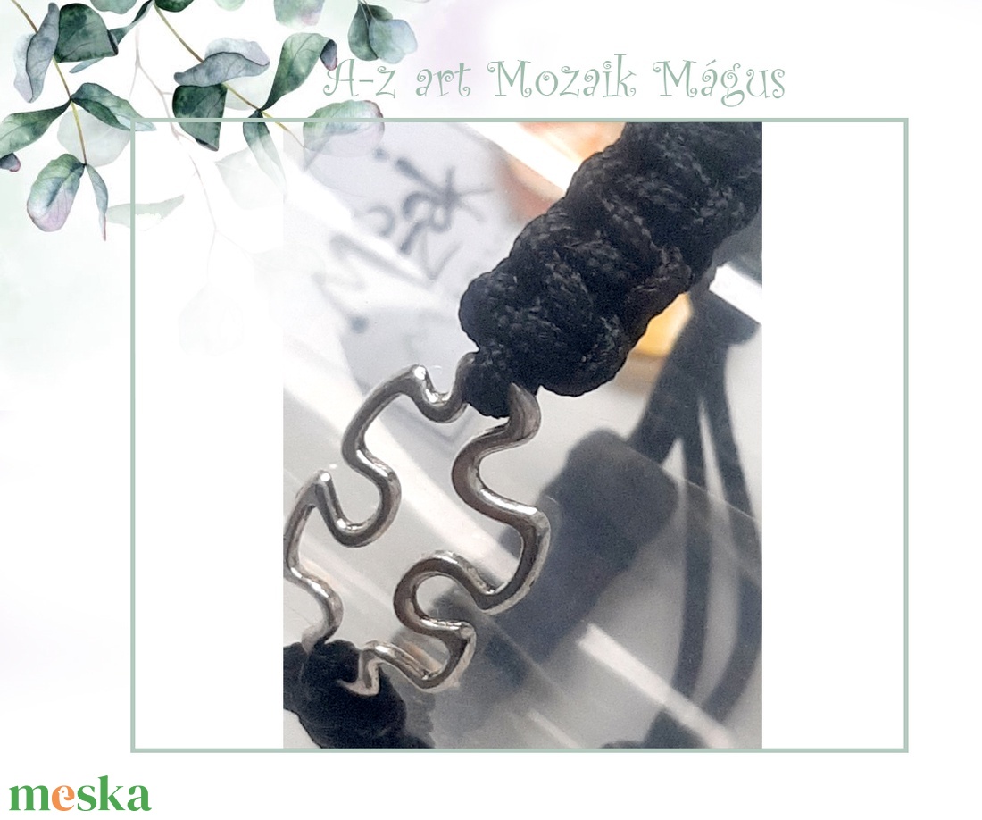 Paracord karkötő Puzzle - ékszer - karkötő - fonott karkötő - Meska.hu