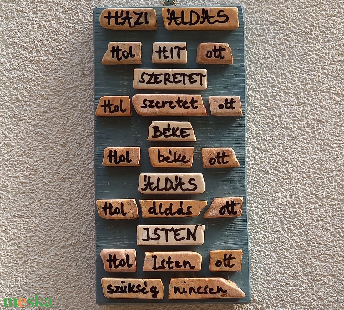 Házi áldás - otthon & életmód - vallás - házi áldás - Meska.hu