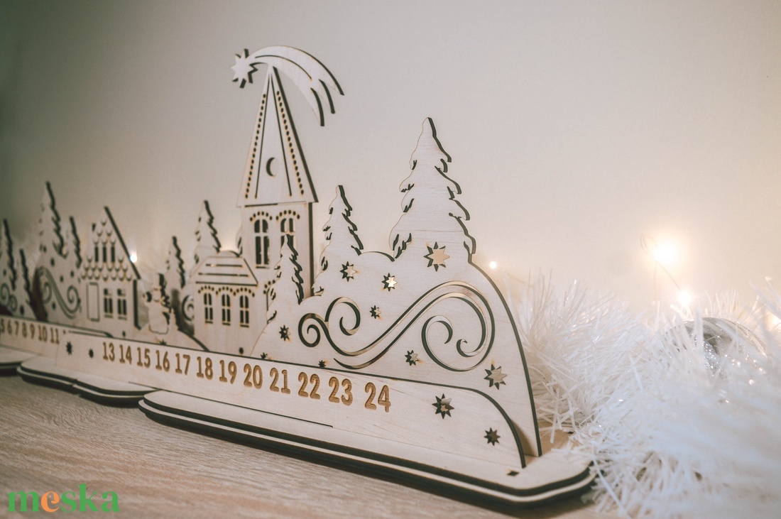 Karácsonyi visszaszámláló fából - karácsony - adventi díszek - adventi naptár - Meska.hu Karácsonyi visszaszámláló fából - karácsony - adventi díszek - adventi naptár - Meska.hu