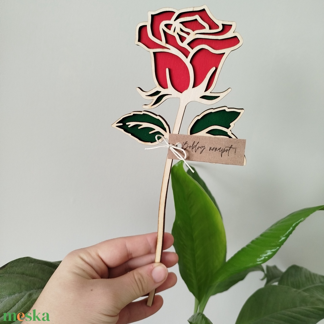 Nőnapi fa margaréta  - kellékek & szerszámok - dekorációs kellékek - virágfej - Meska.hu