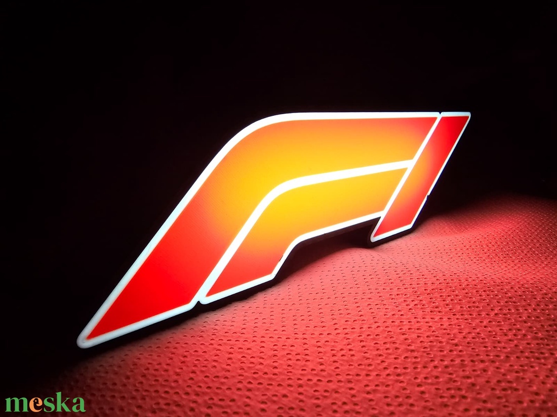 F1 lightbox/világító asztaldísz - otthon & életmód - dekoráció - asztal és polc dekoráció - asztaldísz - Meska.hu